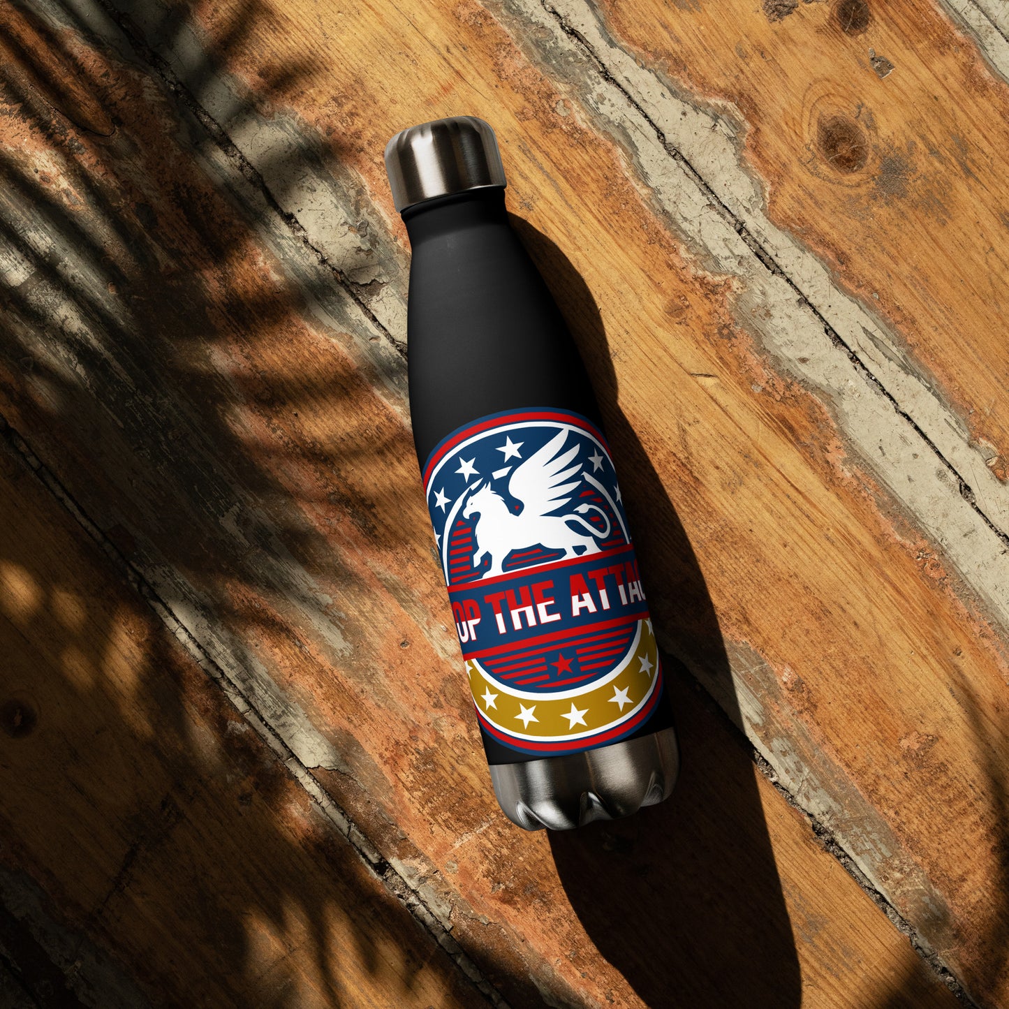 Stainless steel water bottle